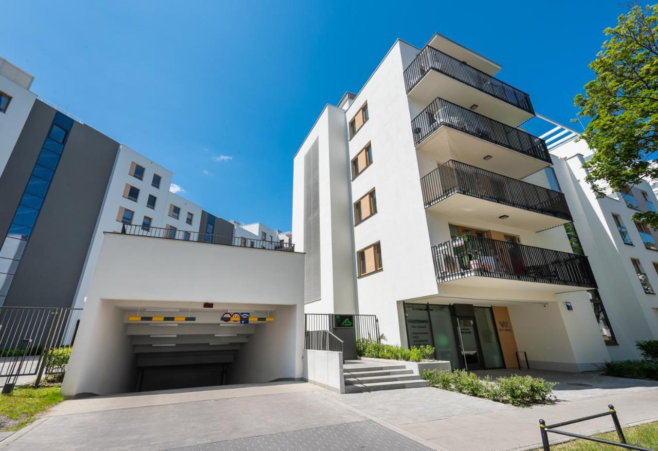 Wola Skwer Happy Apartment Varsovia Exterior foto